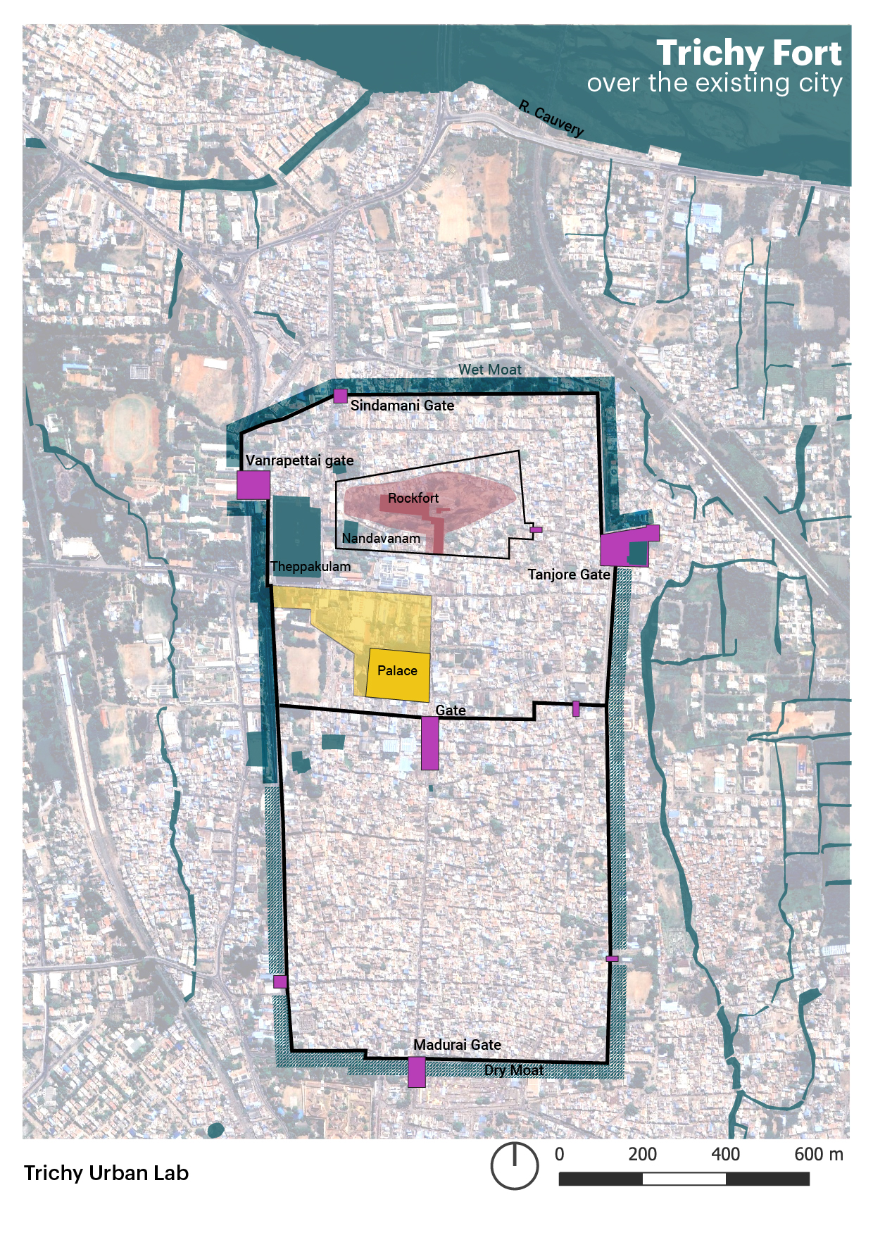 Trichy Fort – Then & Now